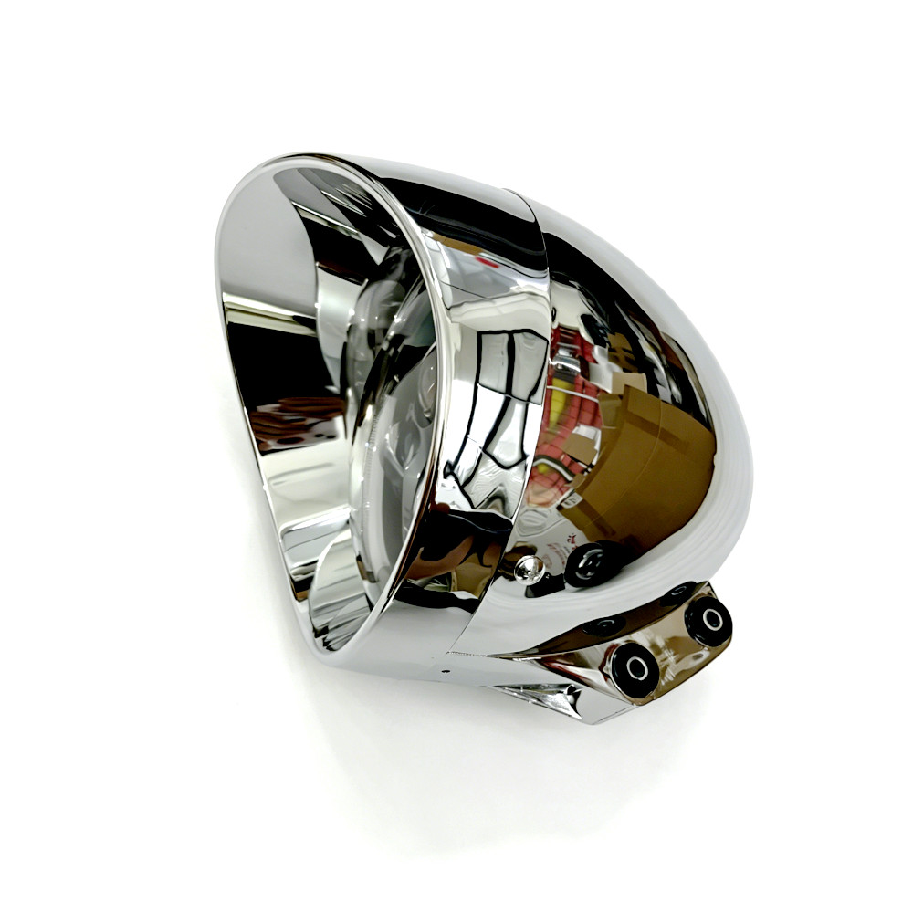 Universal Retro 12V Motorcycle - Universal Motorcycle Led Headlight Projector ulasan dan harga