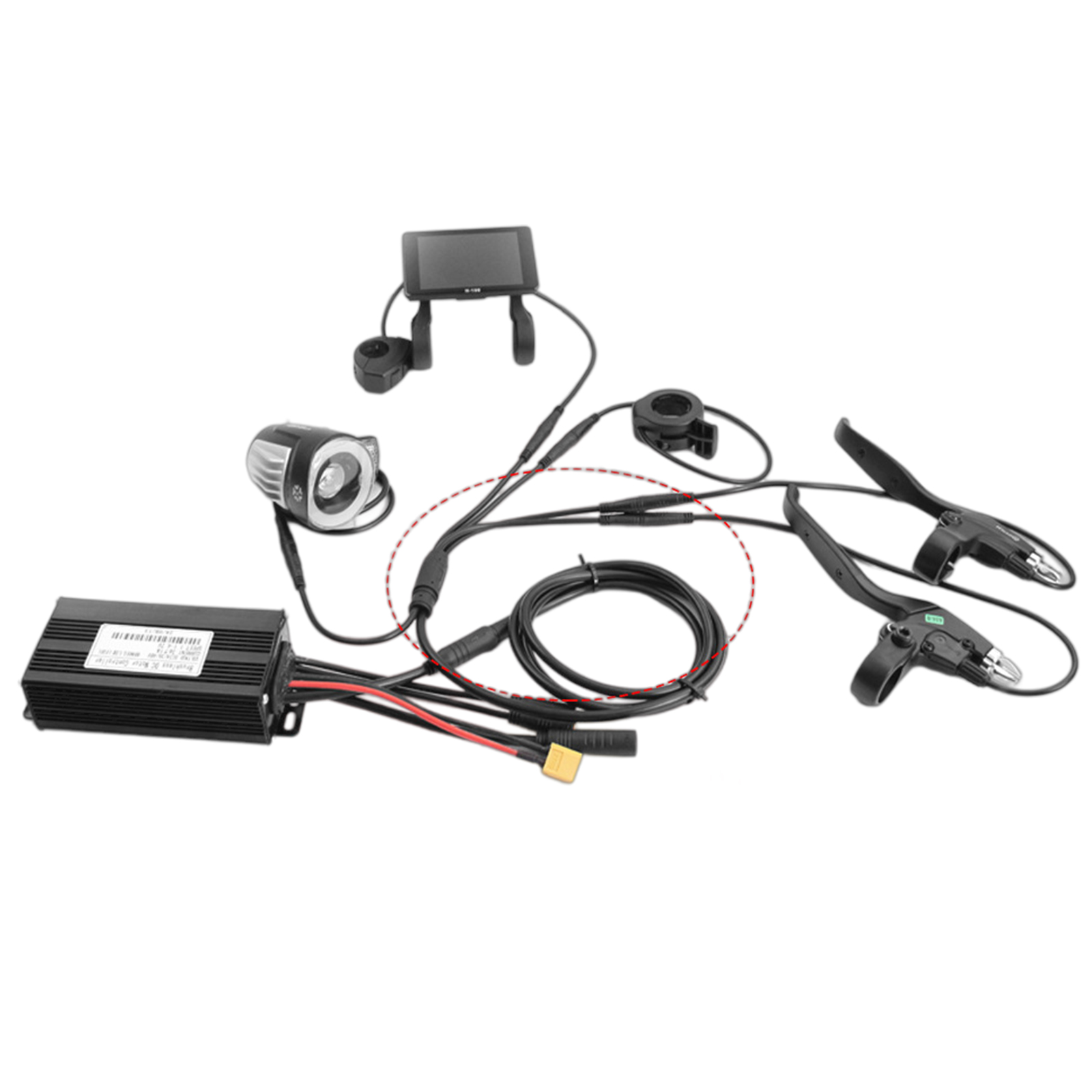 1T5 9-Pin Waterproof Ebike Thr - Scooter Parts ulasan dan harga