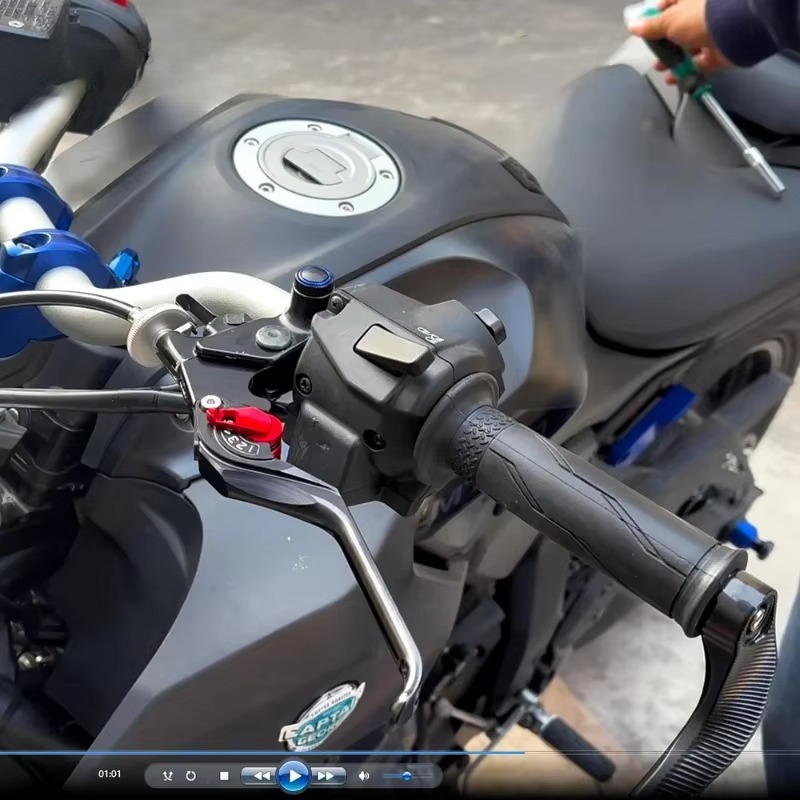 New For Yamaha MT07 2025 2026  - Cnc Aluminum Adjustable Brake Clutch Levers ulasan dan harga