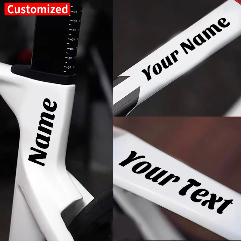 1PC Custom Bicycle Stickers Fr - Motorcycle Helmets ulasan dan harga