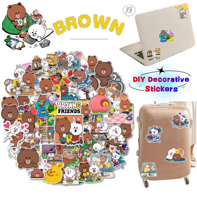 LINE FRIENDS Brown Cony Sally  - Atv Parts ulasan dan harga