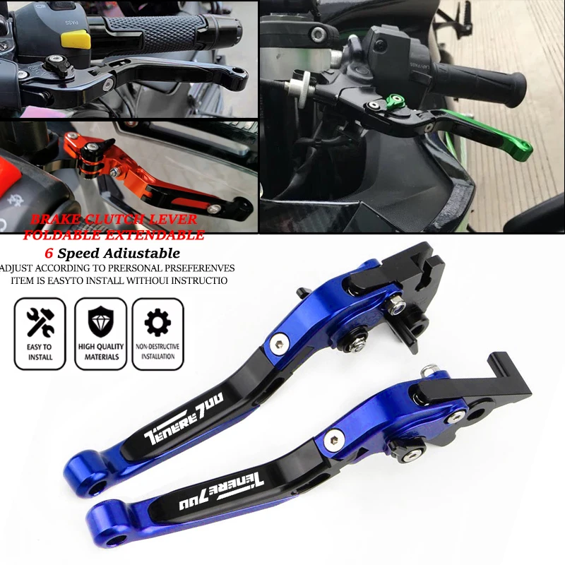 Fit For Tenere 700/World Raid  - Cnc Aluminum Adjustable Brake Clutch Levers ulasan dan harga