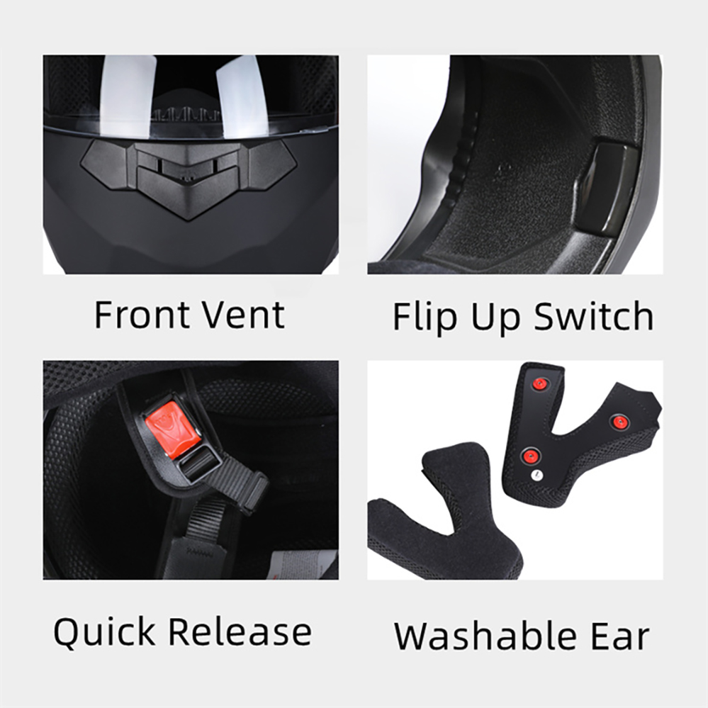 Personalised Full Face Casco F - Full Face Motorcycle Helmet With Bluetooth ulasan dan harga
